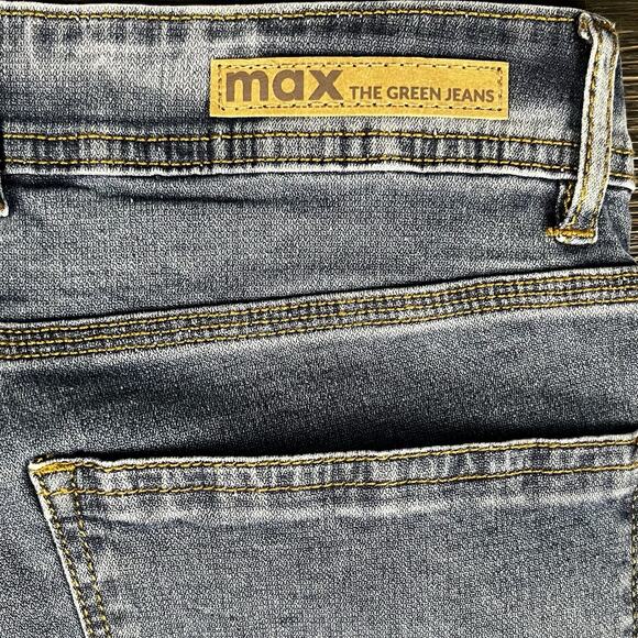 Max The Green Jeans Womens Skinny Fit Sustainable Size 32 Medium Wash Casual - Picture 5 of 14
